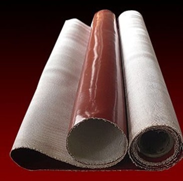 Silicon coated fiber glass cloth